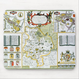 Huntington som inristas av Jodocus Hondius Musmatta