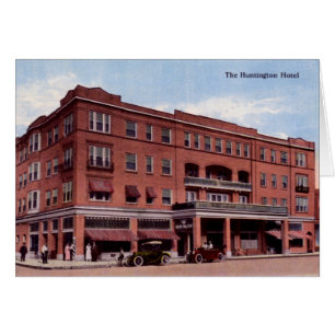 Huntington West Virginia det Huntington hotellet Hälsningskort
