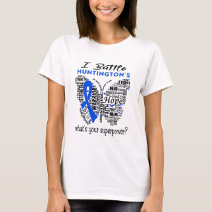 Huntingtons medvetandehöjande månatliga gåvor t shirt