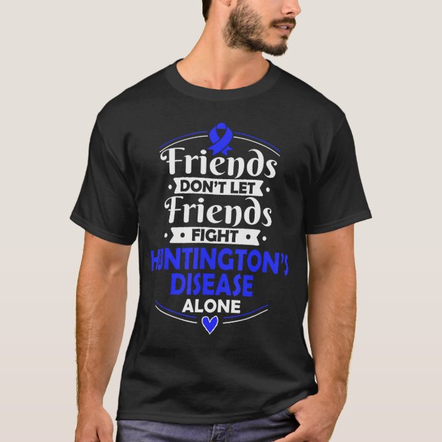 Huntingtons medvetenhet om sjukdomen T-Shirt Hd (Framsida)