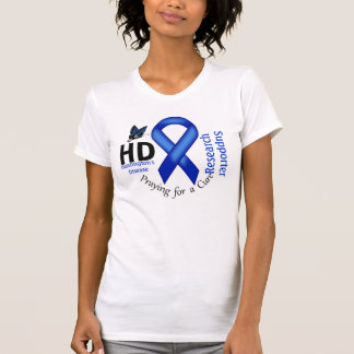 Huntingtons service för forskning för medvetenhet t-shirt
