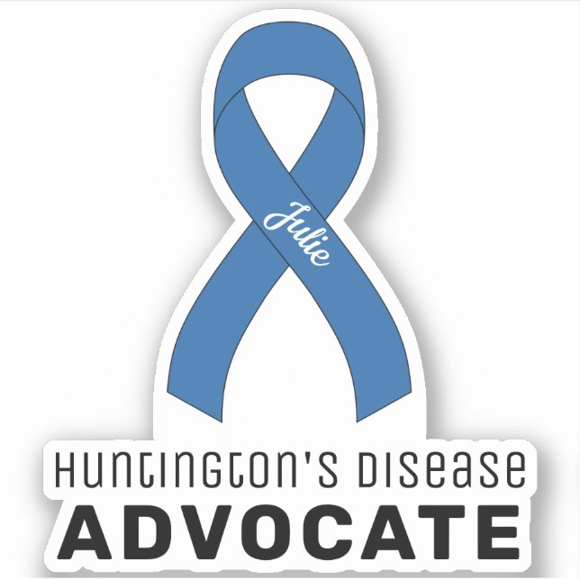 Huntingtons sjukdom Advocate Vinyl Sticker Klistermärken (Framsida)