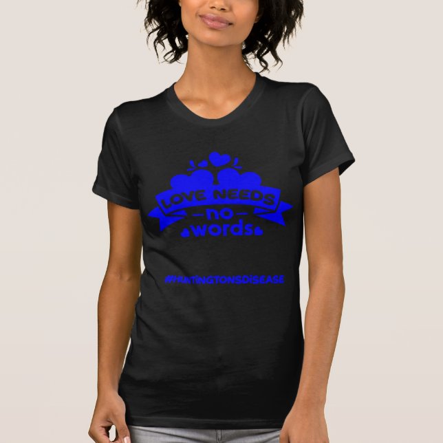 #Huntingtons sjukdom Veckohandel T Shirt (Framsida)