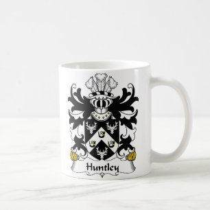 Huntley familjvapensköld kaffemugg