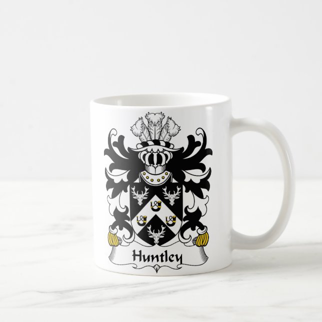 Huntley familjvapensköld kaffemugg (Höger)
