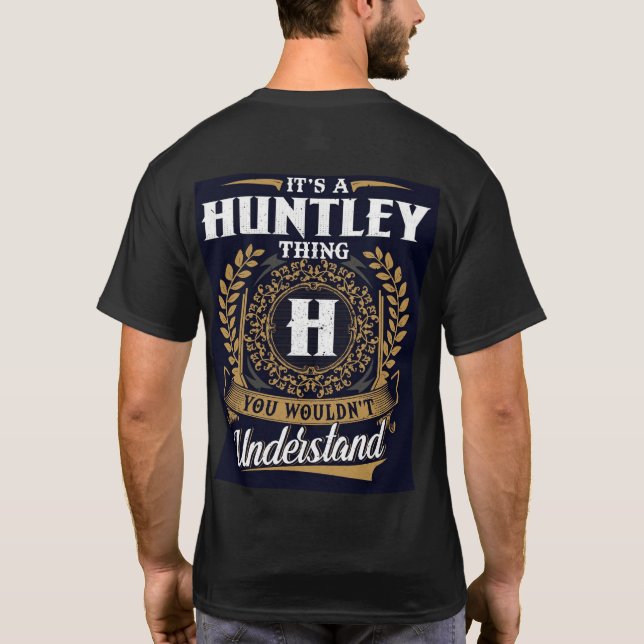 Huntley Sak T Shirt (Baksida)