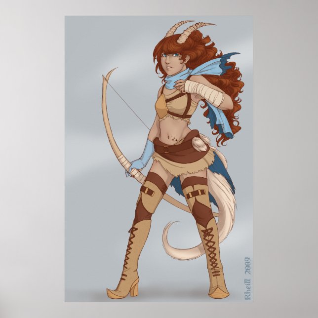 Huntress Poster (Framsidan)