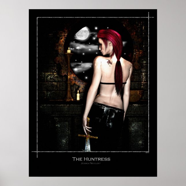 Huntress Poster (Framsidan)