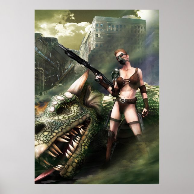 Huntress Poster (Framsidan)