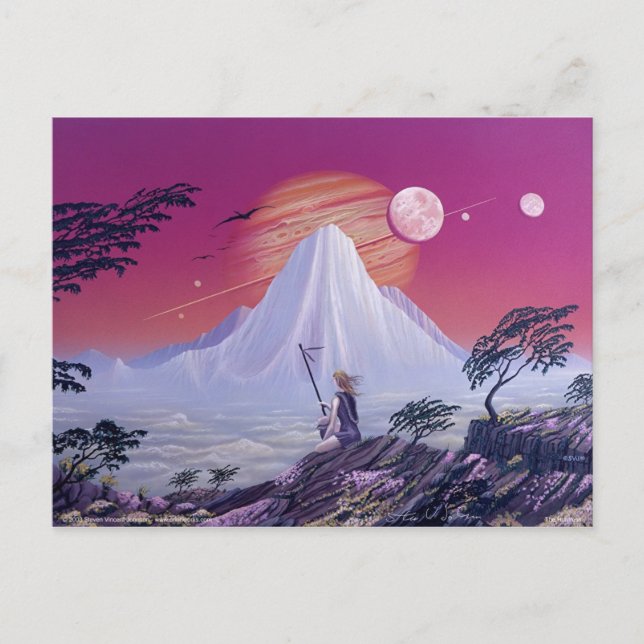 Huntress Vykort (Framsida)