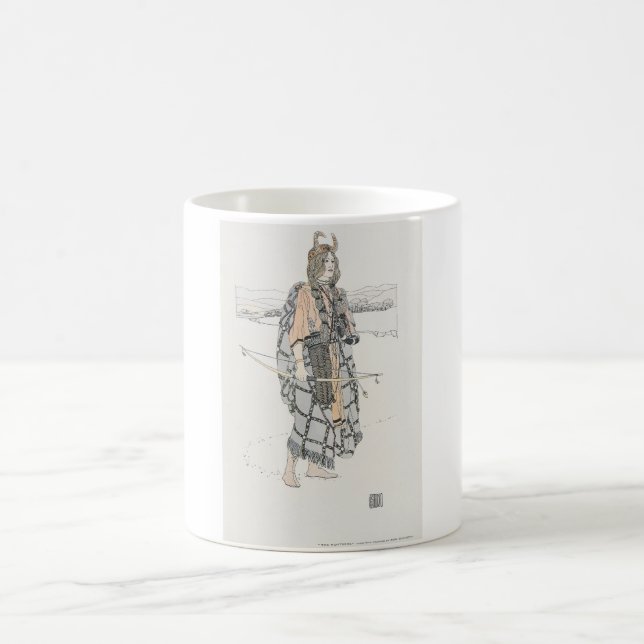 Huntressen (av Ann Macbeth) Kaffemugg (Center)