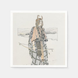 Huntressen (av Ann Macbeth) Pappersservett