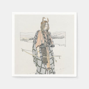 Huntressen (av Ann Macbeth) Pappersservett