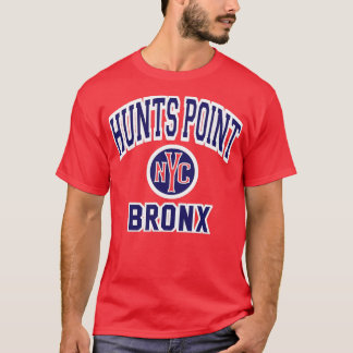 Hunts Point Bronx Nyc Varsity Style 2 T Shirt