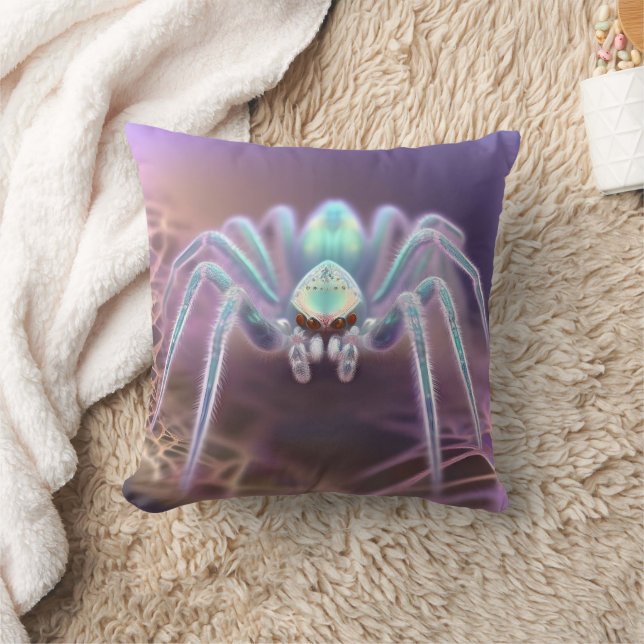 Huntsman 3D Fractal Art Spider, Kudde (Filt)
