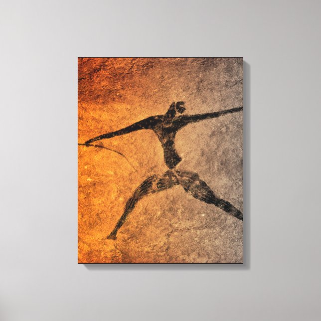 Huntsman of Lascaux Canvastryck (Framsida)