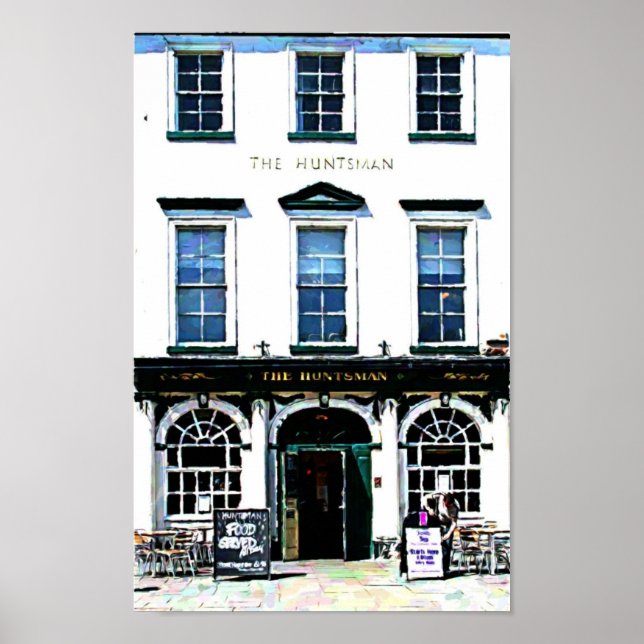 Huntsman Public House Poster (Framsidan)