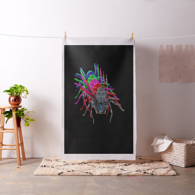 Huntsman Spider Pop Art. Tyg (In Situ)