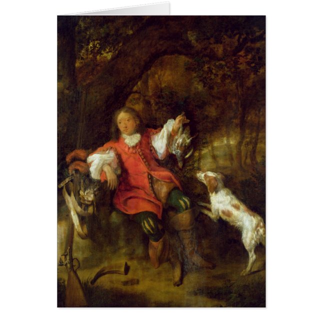 Huntsmanen Hälsningskort (Framsidan)