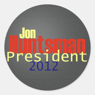 Huntsmanklistermärke 2012 runt klistermärke