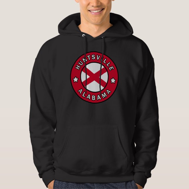 Huntsville Alabama Hoodie (Framsida)