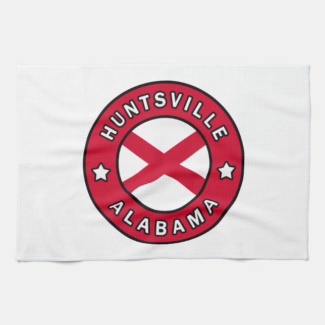 Huntsville Alabama Kökshandduk (Horisontell)
