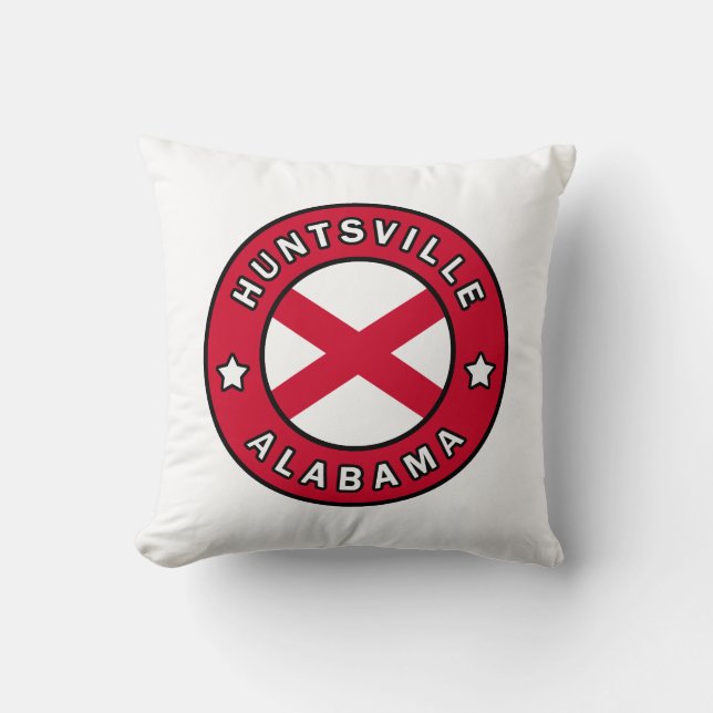 Huntsville Alabama Kudde (Framsida)