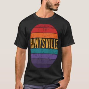 Huntsville Alabama Pacific Kusten Sunset 5 Distres T Shirt