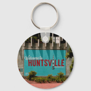 Huntsville Alabama Rocket City Nyckelring