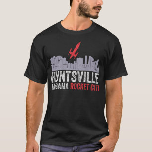 Huntsville Alabama Rocket City T Shirt