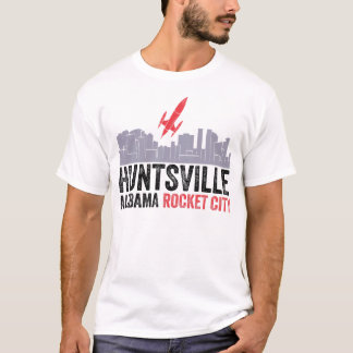 Huntsville Alabama Rocket City T Shirt