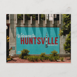 Huntsville Alabama Rocket City Vykort