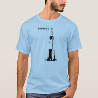 Huntsville Alabama Saturn V raket Tee Shirt