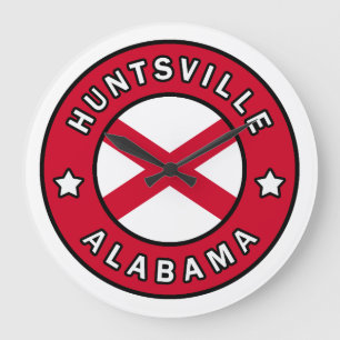 Huntsville Alabama Stor Klocka