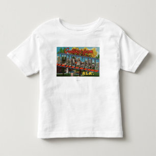 Huntsville Alabama - stora brevplatser Tee