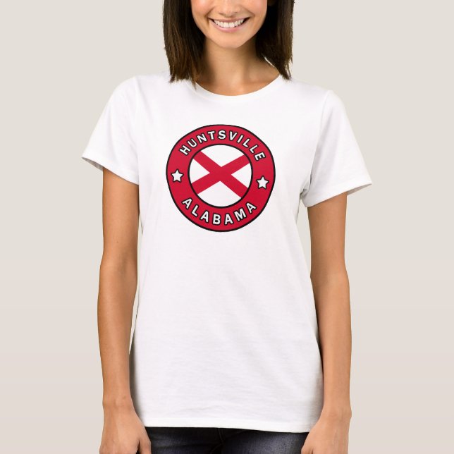 Huntsville Alabama T Shirt (Framsida)