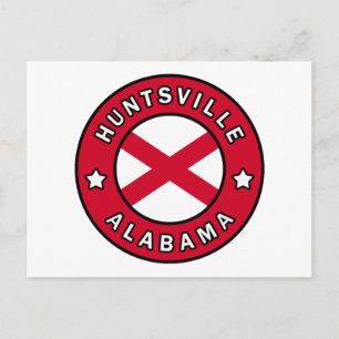 Huntsville Alabama Vykort
