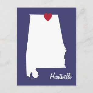 Huntsville Alabama-vykort Vykort