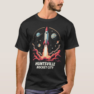 Huntsville Rocket City Space Äventyr T Shirt