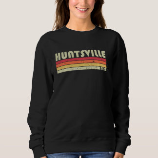 Huntsville Tx Texas Funny City Home Roots Retro 7 T Shirt