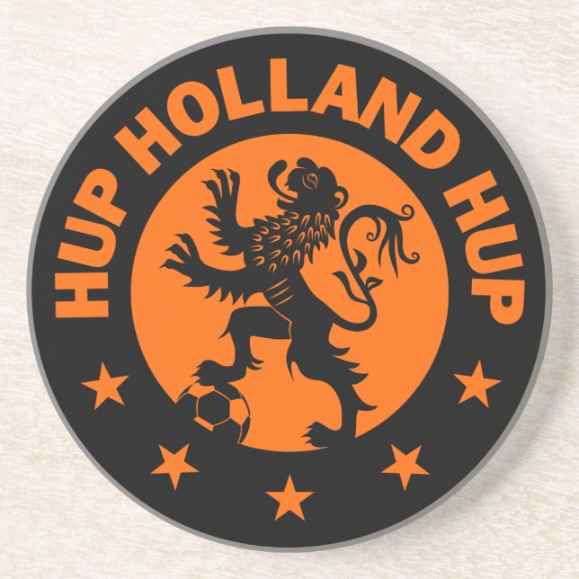 Hup Holland - redigerbar bakgrundsfärg Underlägg Sandsten (Framsidan)