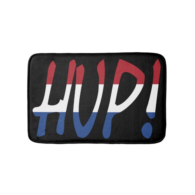 Hup-overset på NLD-Flagga på bk-bänk Badrumsmatta (Framsidan)