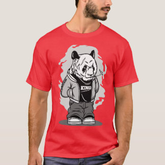 HUP SKUTT PANDA TECKNAD T SHIRT