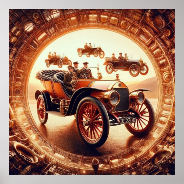 HupMobile Model 20 Roadster 03X Poster (Framsidan)