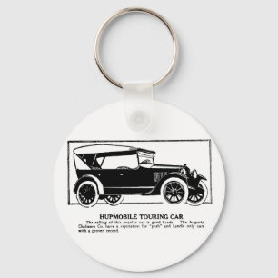 Hupmobile som 1919 turnerar bilannonseringen nyckelring