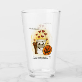 Hur allt började drunkna? glaskopp