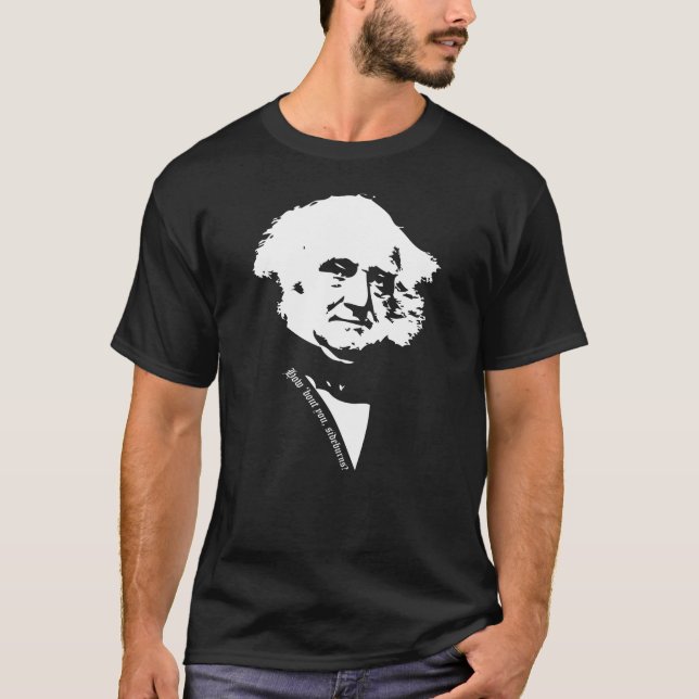 Hur 'anfall dig, sideburns? t-shirt (Framsida)