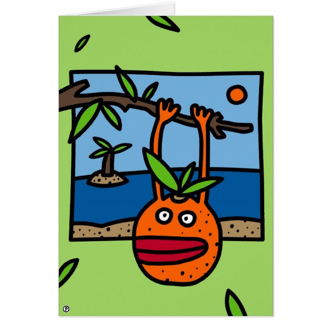 hur är det hangin? hälsningskort (Framsidan)