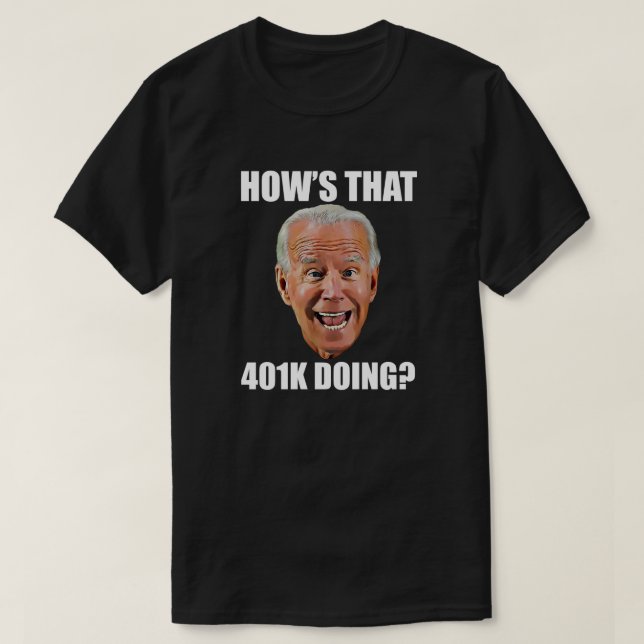 HUR ÄR DET MED 401 000? FUNNY ANSIKTE T-Shirt (Design framsida)
