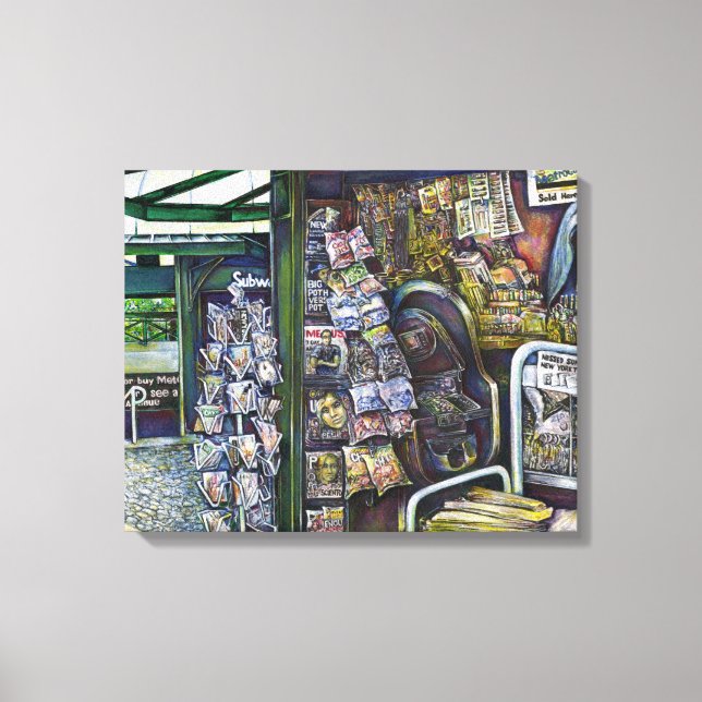 Hur är det med en bild, fantasilös? canvastryck (Framsida)